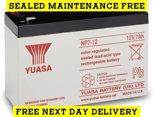 Np7 12v 7ah 20hr - 12v, genuine