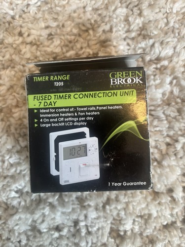 Fused spur timer switch - spur, 24hr