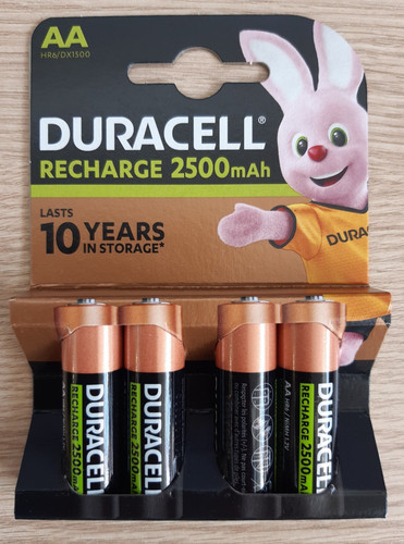 Duracell 2500 mah - 2500,
