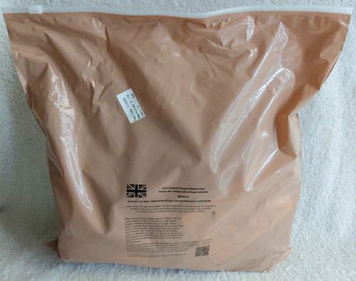 British 24hr ration - british, menu
