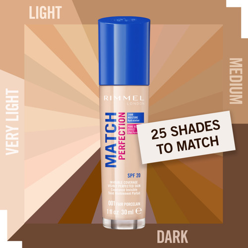 Rimmel london match perfection - london,