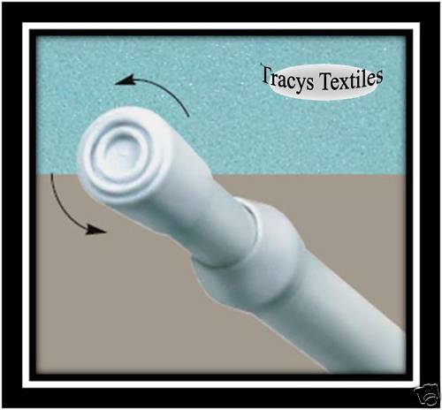 Net curtain tension rod - curtain, pole