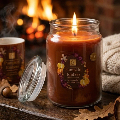 Pumpkin embers scented wax - pumpkin,