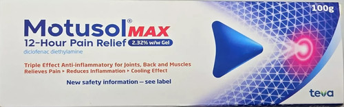 Motusol max hr - 12,